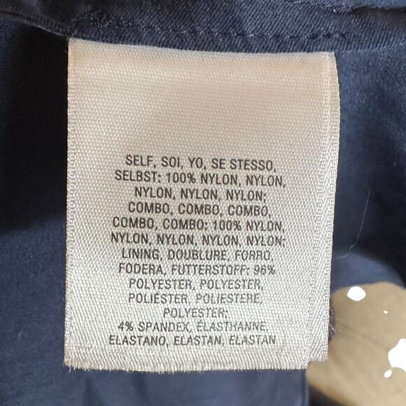 HITHERTO BHLDN Navy Blue Tulle Lace Trim Maxi Dress Women's Size 12 Bridesmaid - Picture 9 of 11